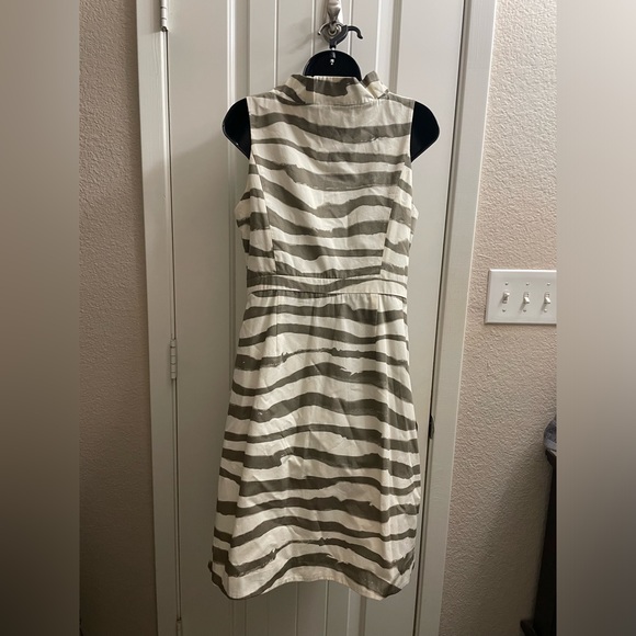 J. Crew Zebra-Striped Dress - Picture 2 of 6